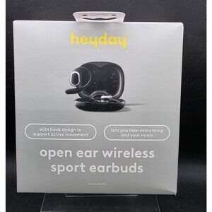 Heyday Open Ear Wireless Sport Earbuds Bluetooth 5.4 IPX4 Sweat-Resistant